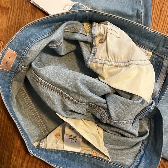 MOTHER High Waisted Weekender Skimp Size 29 NWT - Picture 12 of 15